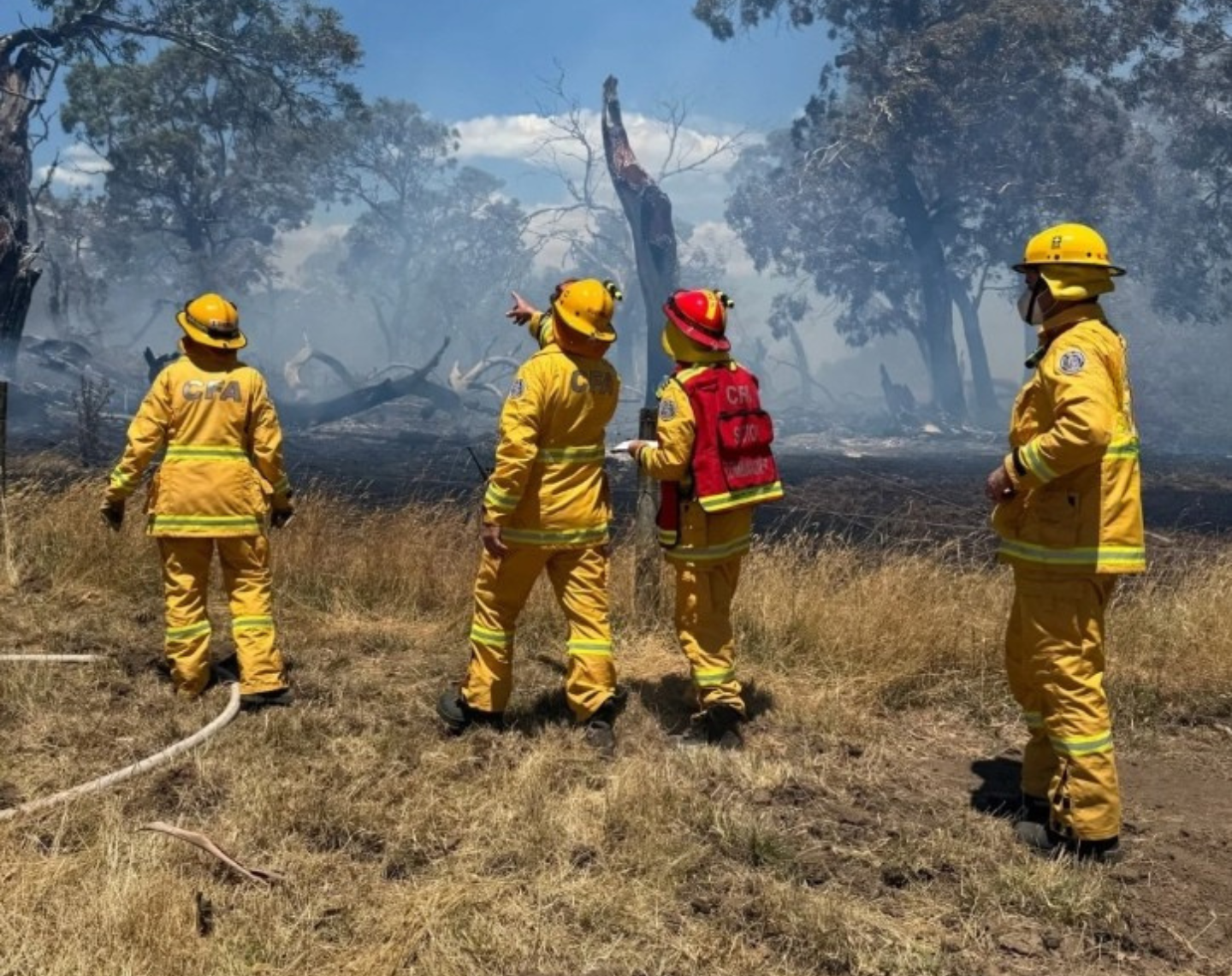 CFA Bushfire Support Story | Frank Montagnese Foundation